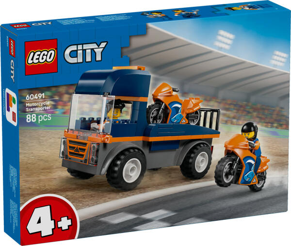 LEGO® City Motorradtransporter (60491)