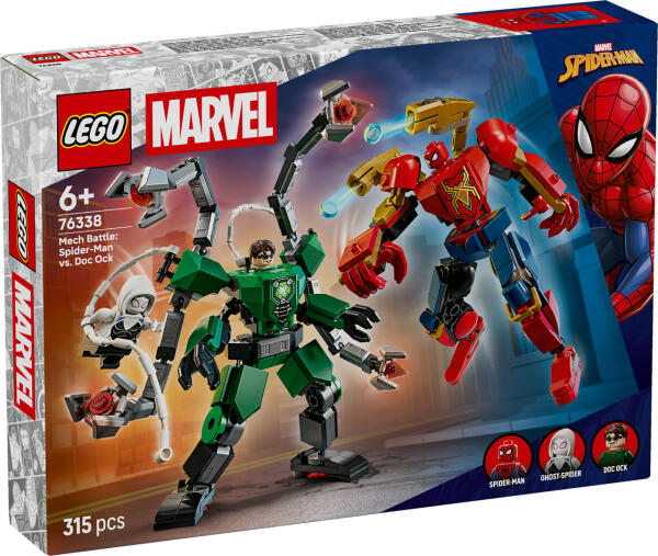LEGO® Marvel Mech-Duell: Spider-Man vs. Doc Ock (76338)