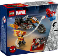LEGO® Marvel Spider-Man vs. Ghost Rider auf seinem Motorrad (76335)