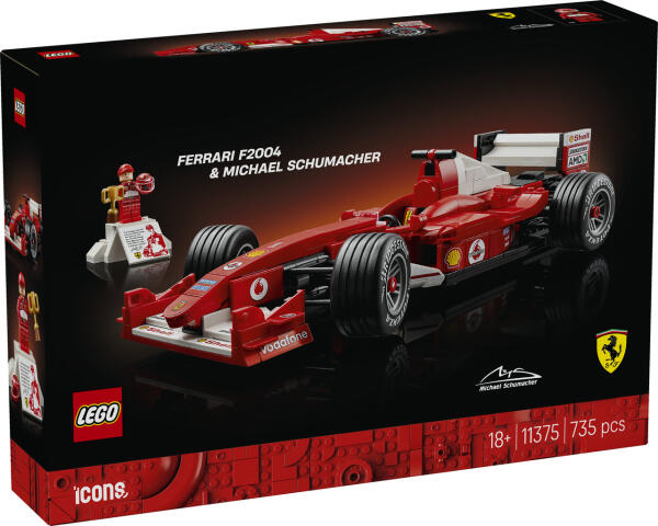 LEGO® Icons Ferrari F2004 und Michael Schumacher (11375)