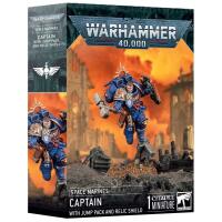 Space Marines: Captain mit Sprungmodul und Ehrenschild...