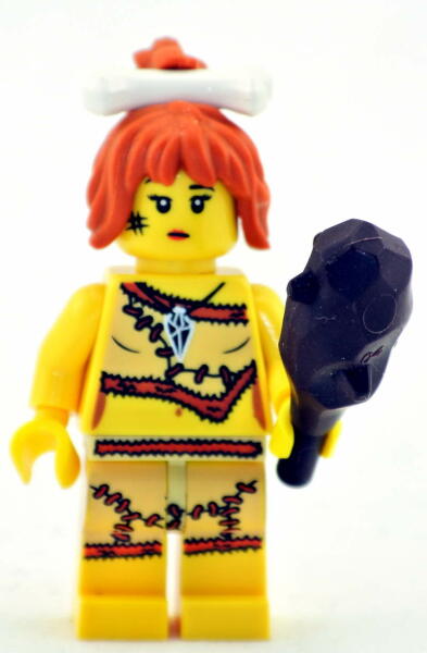Cave Woman, Series 5 (Minifigure Only without Stand and Accessories)