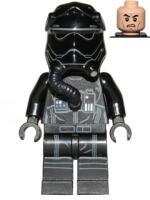 First Order TIE Fighter Pilot, Two White Lines on Helmet